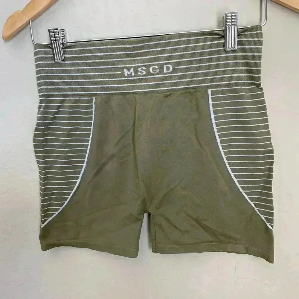 Missguided Seamless MSGD Booty Gym Shorts Bundle (2) Size‎ Medium